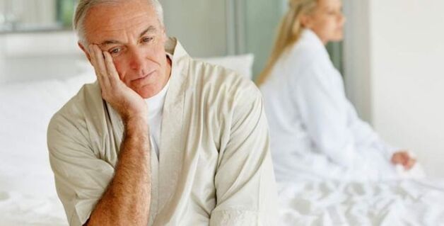 Inflammation of prostate glands