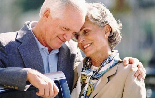 woman and man older than 60 years with increased photo power 1