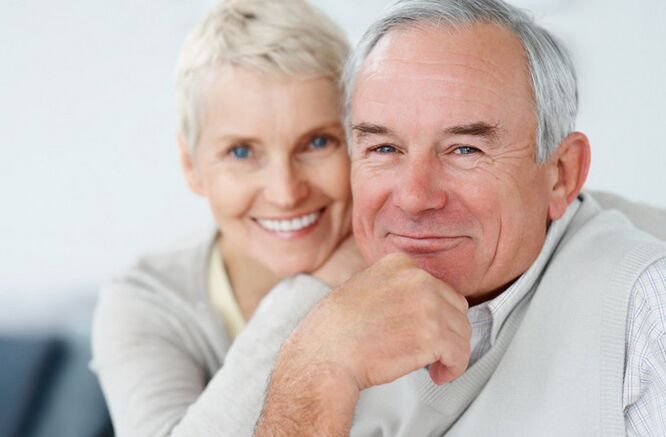woman and man older than 60 years with increased photo power 2