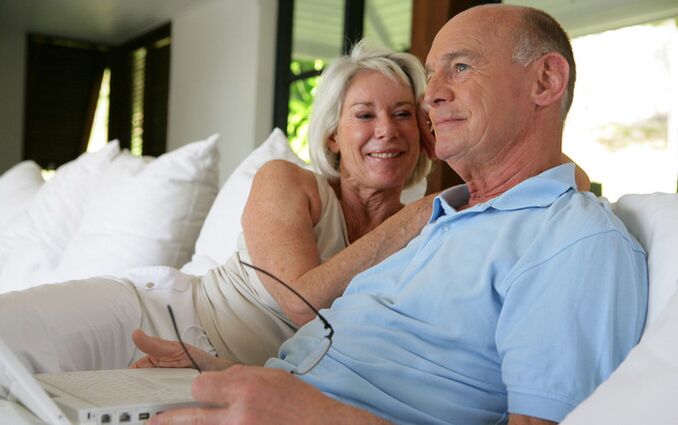 woman and man older than 60 years with increased photo power 3
